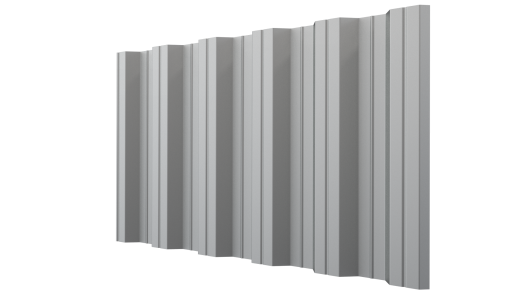 Профнастил НС35 1055/1000x0,45 мм, Оцинкованный