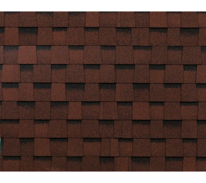 Многослойная черепица Технониколь SHINGLAS, коллекция Фазенда, Красный