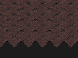 Гибкая черепица Döcke Premium Ницца, Какао