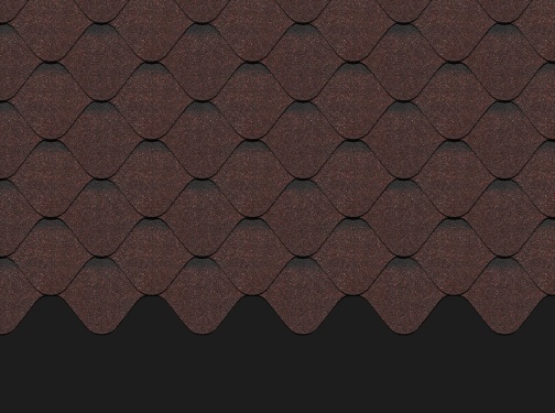 Гибкая черепица Döcke Premium Ницца, Какао