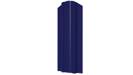 Металлический штакетник Евротрапеция Полиэстер 0,45 мм, RAL 5002