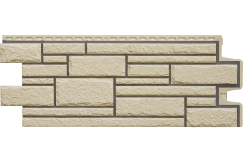 Фасадная панель Grand Line Камелот, Design (шов 7006) бежевый