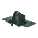 Проходной элемент для кровли Universal, серия Static, зеленый