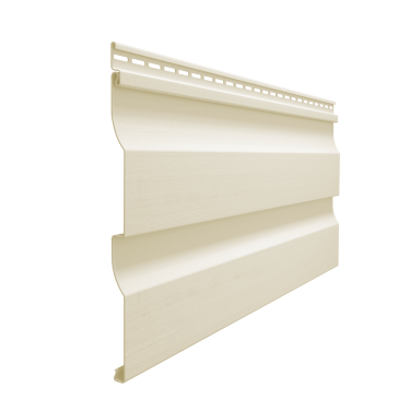 Виниловый сайдинг Döcke Корабельный брус, сливки