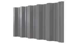 Профнастил НС44 1050/1000x0,45 мм, Полиэстер RAL 7004