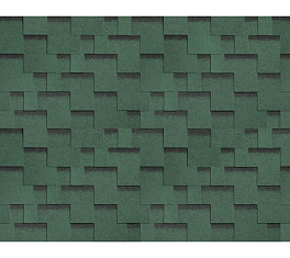 Однослойная черепица Технониколь SHINGLAS, коллекция Ультра, Эвкалипт